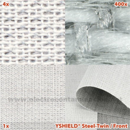 Tela antiradiaciones electromagnéticas YSHIELD Steel-Twin