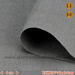 Tela de blindaje electromagnético YSHIELD Steel-Gray
