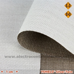 Tela antiradiaciones electromagnéticas YSHIELD Silver-Twin