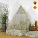 BALDAQUIN PIRÁMIDE - BTP SILVER TULLE apantallamiento electromagnético