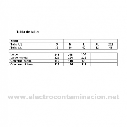 Irith Chaqueta protección de radiaciones electromagnéticas electrocontaminación electrosensibilidad