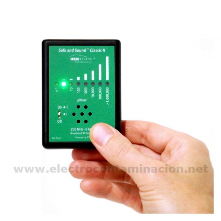 Safe & Sound Classic, detector de ondas electromagnéticas