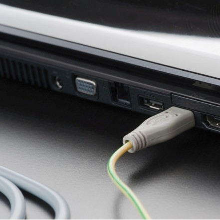 G-USB-P, Cable de conexión a tierra 