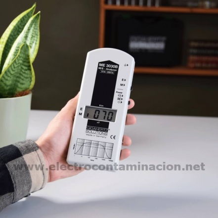 Gigahertz-Solutions ME3030B, Medidor de campos electricos y magnéticos de baja frecuencia