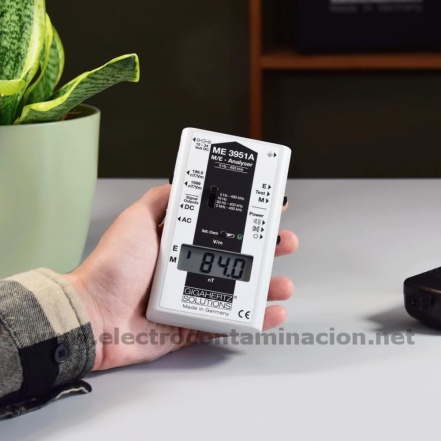 Gigahertz-Solutions ME3951A, Medidor de campos electricos y magnéticos de baja frecuencia
