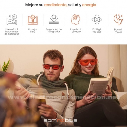 Somnoblue SB-F1, Proteccion ante el espectro azul de la luz