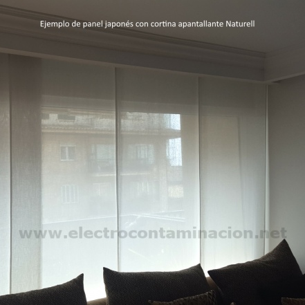 Cortina apantallante antiradiaciones de algodón ecológico, YSHIELD NATURELL