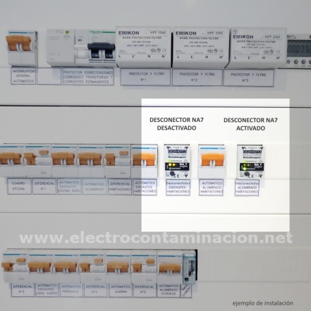 Gigahertz-Solutions, Desconector de red automático - NA7, monofásico