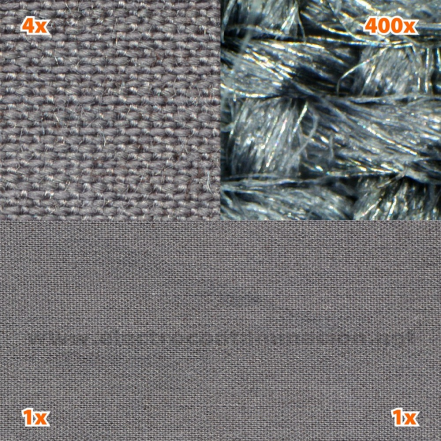 Tela de blindaje electromagnético YSHIELD Steel-Gray