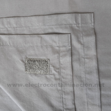 Tela de blindaje electromagnético YSHIELD Steel-Gray