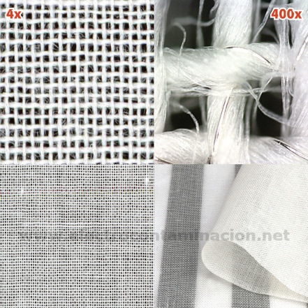 Cortina apantallante antiradiaciones de algodón ecológico, YSHIELD VENTUS