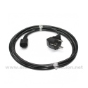 Danell D-2806, Cable apantallado Schuko
