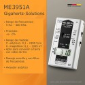 Gigahertz-Solutions ME3951A, medidor profesional de campos eléctricos y magnéticos de baja frecuencia