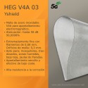 Yshield HEG 03 V4A, malla de apantallamiento electromagnético para jaula de Faraday