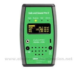 Medidor de radiaciones de alta frecuencia Safe and Sound Pro 2 para 5G