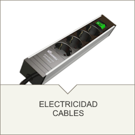 Cables y regletas apantalladas para reducir la exposición a campos eléctricos