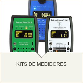 Kit de medidores para detectar electrocontaminación