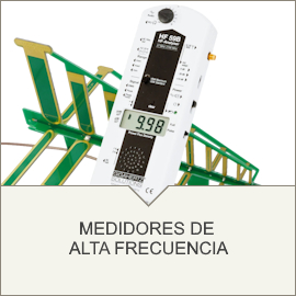 Medidor de alta frecuencia de radiación electromagnética