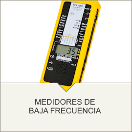 Medidor de baja frecuencia de contaminación electromagnética