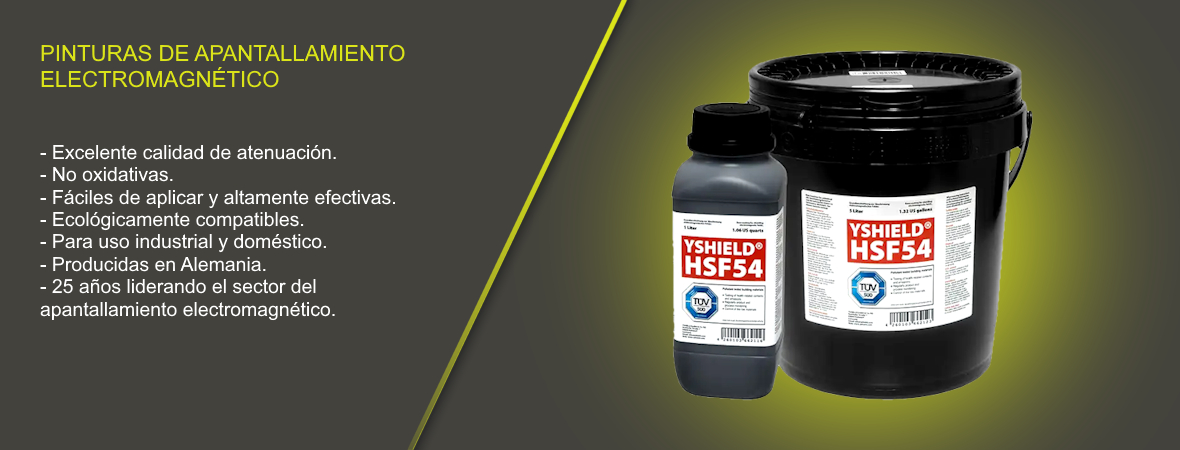 Pinturas de blindaje electromagnético Yshield HSF54